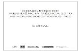 Edital do Concurso de Residência Médica 2010 – MS-NERJ ... · CENTRO DE PRODUÇÃO DA UERJ DIRETORA ... o boleto para pagamento da taxa de ... preenchimento do formulário e efetuar