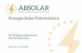 Energia Solar Fotovoltaica · Junte-se a esta iniciativa ... Tipos de Associados e Estrutura Interna Grupos de Trabalho Conselho de Administração ... • Maior mercado de energia