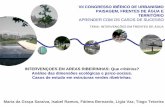 VII CONGRESSO IBÉRICO DE URBANISMO PAISAGEM, … · sobre a utilização do espaço Coimbra: exemplo de informação ambiental sobre as espécies arbóreas presentes. Actividades