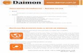 NEWSLETTER DAIMON - Daimon Energia · O Boletim Mensal de Monitoramento do Sistema Elétrico, do Ministério de Minas e Energia, mostra que a capacidade instalada do setor de geração