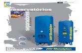 VR + SVA - Air Company | Ar Comprimido e Refrigeração ... · Os reservatórios Metalplan oferecem: Certificado de teste hidrostático ... e kit de conexões (opcionais). secador