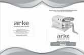 Manual do produto Multimix MMX - arke.com.br · comando acionador para o micro do mis-turador, que é responsável pela parada da máquina quando da abertura da tampa. e) - Através