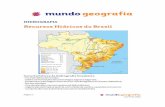 Recursos Hídricos do Brasil - mundoedu.com.br · biodiversidades do planeta, ... subterrâneos de água doce do ... fontes de abastecimento urbano do Centro-Sul brasileiro. A reserva