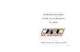 STAND ALONE DVR 32 CANAIS H - jflalarmes.tecnologia.wsjflalarmes.tecnologia.ws/.../jfl-download-hvrdvr-manual-wd-4032.pdf · Manual de Operação do DVR WD-4032 ... Use o equipamento