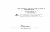 Aplicadores pneumáticos MiniBlue® II - Welcome to ...emanuals.nordson.com/adhesives/Translated_Manuals/7179574.pdf · Manual de produto do cliente P/N 7179574_06 ... Paragon, PatternView,