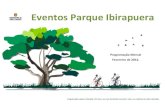Eventos Parque Ibirapuera · Apresentar a população da cidade de São Paulo um pouco do trabalho efetuado por toda a diretoria do Simesp, representada por todos os médicos em defesa