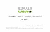 Norma para Pequenos Produtores Independentes da Fair Trade ... · Atualizado em junho 2014: Proibido Lista de Materiais (Anexo 1) ... O padrão proteje os direitos de crianças e