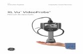 XL Vu VideoProbe - GE Digital Solutions | Inspection ... · a sonda.Nuca puxe, gire ou endireite o pescoço dobrado a mão; pode resultar em dano interno.Envie a sonda para reparo