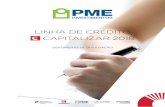 LINHA DE CRÉDITO CAPITALIZAR 2018 - spgm.pt · (o presente documento identifica as principais características da Linha de Crédito Capitalizar 2018, detalhadas em pormenor no Anexo