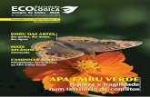 EMBU DAS ARTES, - seaembu.orgseaembu.org/docs/APA_EMBU_VERDE_DEZ_2013.pdf · Marc Egger – Fauna Florensis Ciência, Arte e Educação Ambiental ... Estimular e ampliar os processos