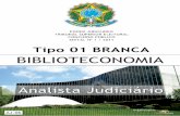 ANALISTA JUDICIÁRIO - BIBLIOTECONOMIA TIPO 1 - BRANCA - s3.amazonaws.com · tse – tribunal superior eleitoral – tipo 1 – branca 3 analista judiciÁrio – biblioteconomia prova