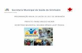 Secretaria Municipal de Saúde de Sirinhaémsirinhaem.pe.gov.br/doc_sirinhaem/PAS_2017_Sirinhaem.pdf · Implementar a Estratégia de Atenção Integrada às Doenças Prevalentes na
