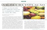 Culpar os hortícolas pela inflação mascara os verdadeiros ... · – frutas e hortaliças frescas no verão, uvas no natal etc. ... efeitos de substituição de produ-tos da cesta