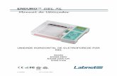 ENDURO™ GEL XL - labnetinternational.com · sistemas tampão de TBE não são recomendados quando se pretende recuperar os fragmentos do gel após a eletroforese. 4. Adicionar brometo