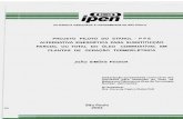 PROJETO PILOTO DO ETANOL -PPE ALTERNATIVA …pelicano.ipen.br/PosG30/TextoCompleto/Joao Simoes Pessoa_M.pdf · O enxofre forma uma série de óxidos, como o SO, SO2, S2O3, SO3, S2O7