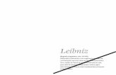 Leibniz - jnsilva.ludicum.orgjnsilva.ludicum.org/hm2008_9/Livro4.pdf · de alguns dos maiores génios da História. 6 7 ... o grau de Doutor foi-lhe negado. Leibniz ... onde pode