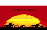 Luciana Ramalho 2017 - biologiaeuteamo.files.wordpress.com · Os animais polinizadores obtêm alimento e a planta se reproduz. ... Como se não bastasse a sujeira no ar, os chineses