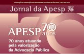 70 anos atuando pela valorização da Advocacia Pública · APESP cobrou a realização de concurso de ingresso para a PGE-SP, alertando membros dos Poderes Executivo e Legislativo