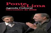 Agenda Cultural Novembro de 2018 - visitepontedelima.pt · pela Escola de Jazz do Porto 6 + 6 improvisações 7 novembro – 21h30 Centro de Interpretação e Promoção do Vinho