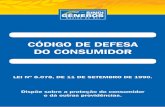 CÓDIGO DE DEFESA DO CONSUMIDOR - Sindigeneros Caxias · Código de defesa do Consumidor - Lei nº 8.078, de 11 de setembro de 1990. de projeto, fabricação, construção, montagem,