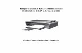 Impressora Multifuncional KODAK ESP série 5200resources.kodak.com/support/pdf/pt/.../urg01081/ESP_5200_xUG_BR_pt.pdf · –Pressione para alterar o tempo para o modo de espera de