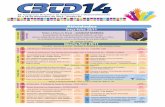 29° Congresso Brasileiro de Treinamento e Desenvolvimento ...portal.abtd.com.br/Eventos/Imagem/cbtd2014/arquivos/programa... · Trata-se de uma palestra cujo foco é empreendedorismo