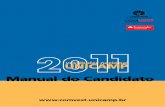 Manual do Candidato - Amazon Simple Storage Service · 16 Orientação sobre as Provas 18 Provas de Habilidades Específicas 24 Lista de Convocados e Matrícula ... 16/01/2011 - Prova