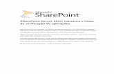 SharePoint Server 2010: estrutura e listas de …download.microsoft.com/download/C/9/7/C9785FF9-7A8B-4AE5...boas condições e uma infraestrutura íntegra do SharePoint Server 2010.