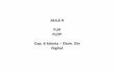 AULA 9 FLIP FLOP Cap. 6 Idoeta Elem. Eln Digital · ... exercicios 5.1 a 5.16 . Entradas Saidas Circuitos Combinacionais Memórias Entradas Saidas Circuitos Combinacionais . CLOCK