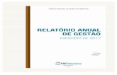 MINISTÉRIO DA SAÚDE - ans.gov.br · Processos de contas da Administração Pública Federal RELATÓRIO ANUAL DE GESTÃO (RAG) - 2017 ... Auditoria Interna