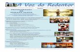 PROGRAMAÇÃO DA SEMANA SANTA - Rio de Janeiro · Matriz Cristo Redentor e Comunidades Santa Luzia / Santo ... reuniu esses cinquenta dias em um só dia de festa. ... para as nossas