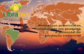 Biomassas promissoras, investimento em pesquisa e ... · ambiental da aviação brasileira. Audiência Pública no Senado, realizada em 7/12/16, pela Comissão Mista de Mudanças