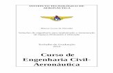 Curso de Engenharia Civil- Aeronáutica · Curso de Engenharia Civil-Aeronáutica ... Soluções de engenharia para implantação e manutenção de espaços ... Este trabalho de graduação