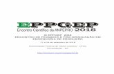 III EPPGEP 2018 ENCONTRO DE PESQUISA E PÓS …anpepro.org.br/wp-content/uploads/2018/09/Abstract-Proceedings... · ENGENHARIA DE PRODUÇÃO 17 a 19 de setembro de 2018 Universidade