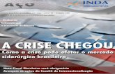 A CRISE CHEGOU - inda.org.brinda.org.br/revista/105.pdf · Queda nas vendas se confirma Como já era esperado, as vendas de agosto (326,1 mil ton.) fecharam com forte queda de 20,3%