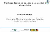 Wilson Holler - mundogeo.com · Sensores Remotos LANDSAT 5 - TM ... edifícios e ruas principais. ... Sistemas Orbitais de Monitoramento e Gestão Territorial.