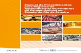 Manual de Procedimentos para Registro de Agroindústrias de ...unacoop.org.br/unac/wp-content/uploads/2016/04/manualagroindustria.pdf · competência da Secretaria de Estado de Agricultura