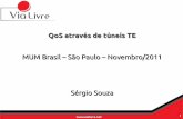 MUM Brasil – São Paulo – Novembro/2011 Sérgio Souzamum.mikrotik.com/presentations/BR11/3_QoS.pdf · QoS sob medida para diversos serviços em uma rede. ... name=tunel-1-R4 primary-path=toR4