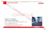 PEDRO F. CARVALHO – OCP ORACLE 10g – … · Integra Java/XML nas ... Oracle é o primeiro banco de dados com suporte nativo para XML. 2000 – Lançado o Oracle9i Application