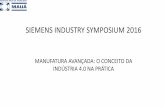 SIEMENS INDUSTRY SYMPOSIUM 2016 - Siemens PLM … · Desafios da Engenharia de Produção •Desafio # 1: –Como colaborar com empresas, com suas carências básicas e o forte interesse