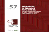 MIGRANTES, Nº APÁTRIDAS E REFUGIADOS · Migrantes, apátridas e refugiados : subsídios para o aperfeiçoamento de acesso a serviços, direitos e políticas públicas no Brasil