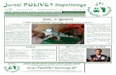 Jornal POLIVET-Itapetiningapolivet-itapetininga.vet.br/jpi/jpi0504.pdf · Viroses que acometem principalmente a filhotes. Pode levar a desidratação e a morte. A Parvovirose ...