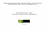 Sistemas de Telecomunicações - IFSC São José · Na primeira fase, a disciplina de Sistemas Operacionais e Introdução a Programação (SOP) teve seu conteúdo dividido criando