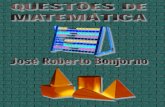 QUESTÕES DE MATEMÁTICA · QUESTÕES DE MATEMÁTICA ... Cap. 5: Função polinomial do 2º grau ..... 6 Cap. 6: Função ... (Adaptado de Veja, 12/07/2000)