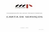 CARTA DE SERVIÇOS · Página 2 de 34 APRESENTAÇÃO A Coordenação de Apoio Técnico Pericial - CATEP é uma unidade administrativa do Ministério Público do Estado de Goiás,