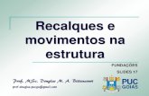 Recalques e movimentos na - Professor | PUC Goiásprofessor.pucgoias.edu.br/SiteDocente/admin/arquivosUpload/17430/... · Prescrições da NBR 6122 (2010) 12 9 Desempenho das fundações