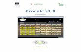 Procalc - ESCOPALescopal.com/site/wp-content/uploads/2009/06/procalc.pdf · função (soma por exemplo), esse valor fica guardado na memória através de uma variável até ser novamente