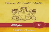 DIOCESE DE SANTO ANDRÉ - sinodo.diocesesa.org.brsinodo.diocesesa.org.br/wp-content/uploads/2018/06/Diretorio_de... · 3.2.1 Palmas na Liturgia..... 40 3.3 O Silêncio Sagrado.....