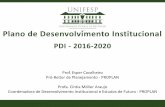 Plano de Desenvolvimento Institucional - unifesp.br · • Responsabilidade Social da IES (Enfatizar a contribuição à inclusão ... DESENVOLVIMENTO INSTITUCIONAL • Projeto de