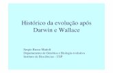 Histórico da evolução após Darwin e Wallacedreyfus.ib.usp.br/bio103/de_2013/Histo_evol_pos_Darwin_2013.pdf · Fundador da Genética. Gregor Mendel (1822-1884) A primeira lei de